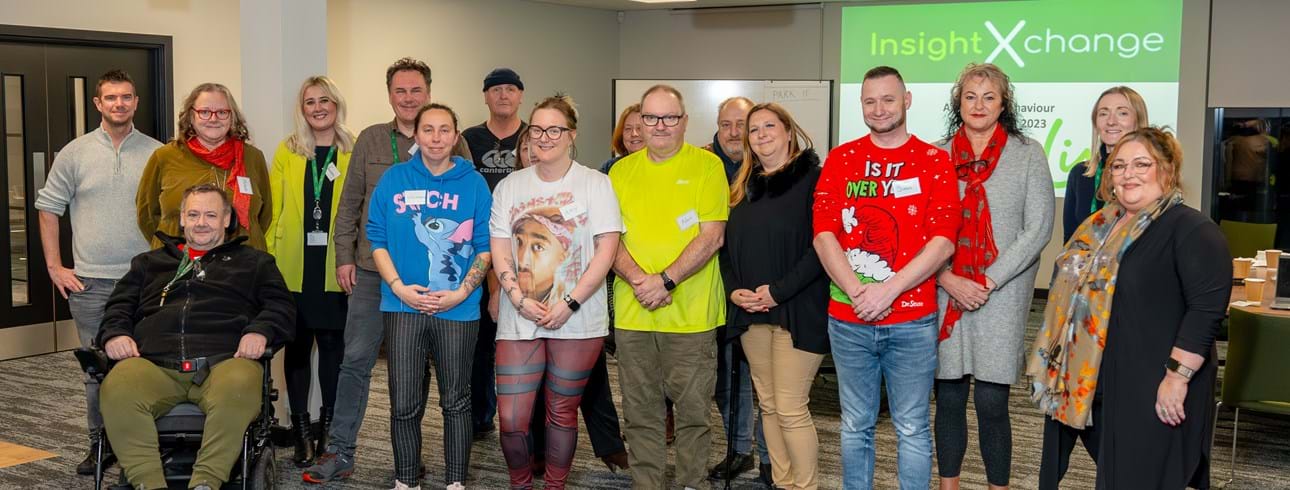 Group of tenant volunteers at one of our Insight Exchange sessions
