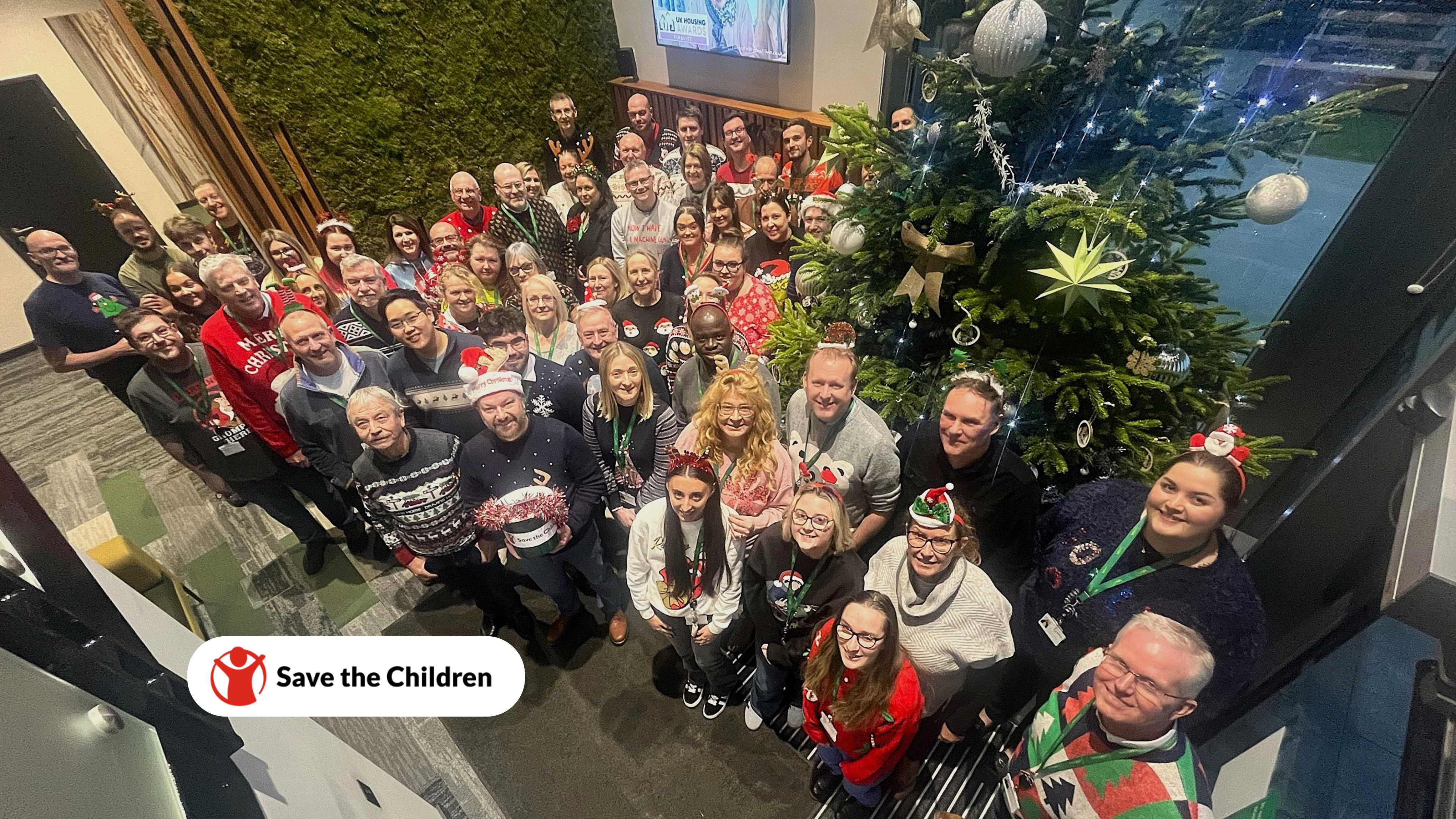 Save the Children Christmas jumper day 2024 www.livin.co.uk