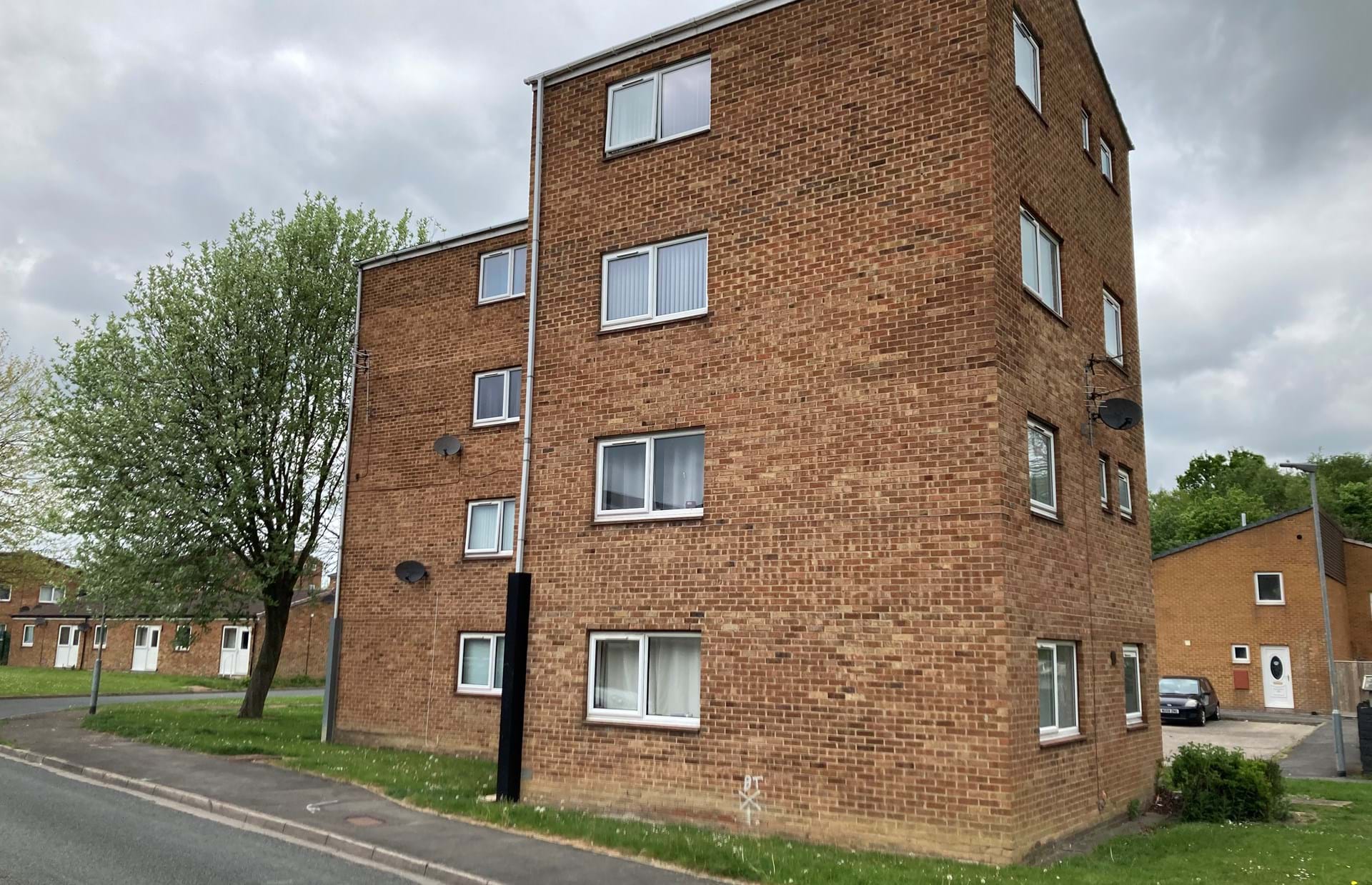Front view, Hutton Place, Newton Aycliffe