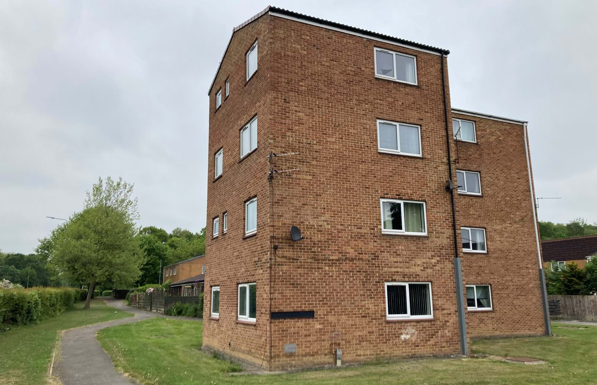 Front view, Callerton Rise, Newton Aycliffe