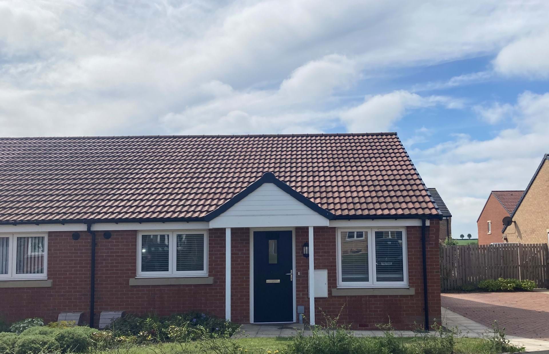Front view, Curlew Way, Ferryhill