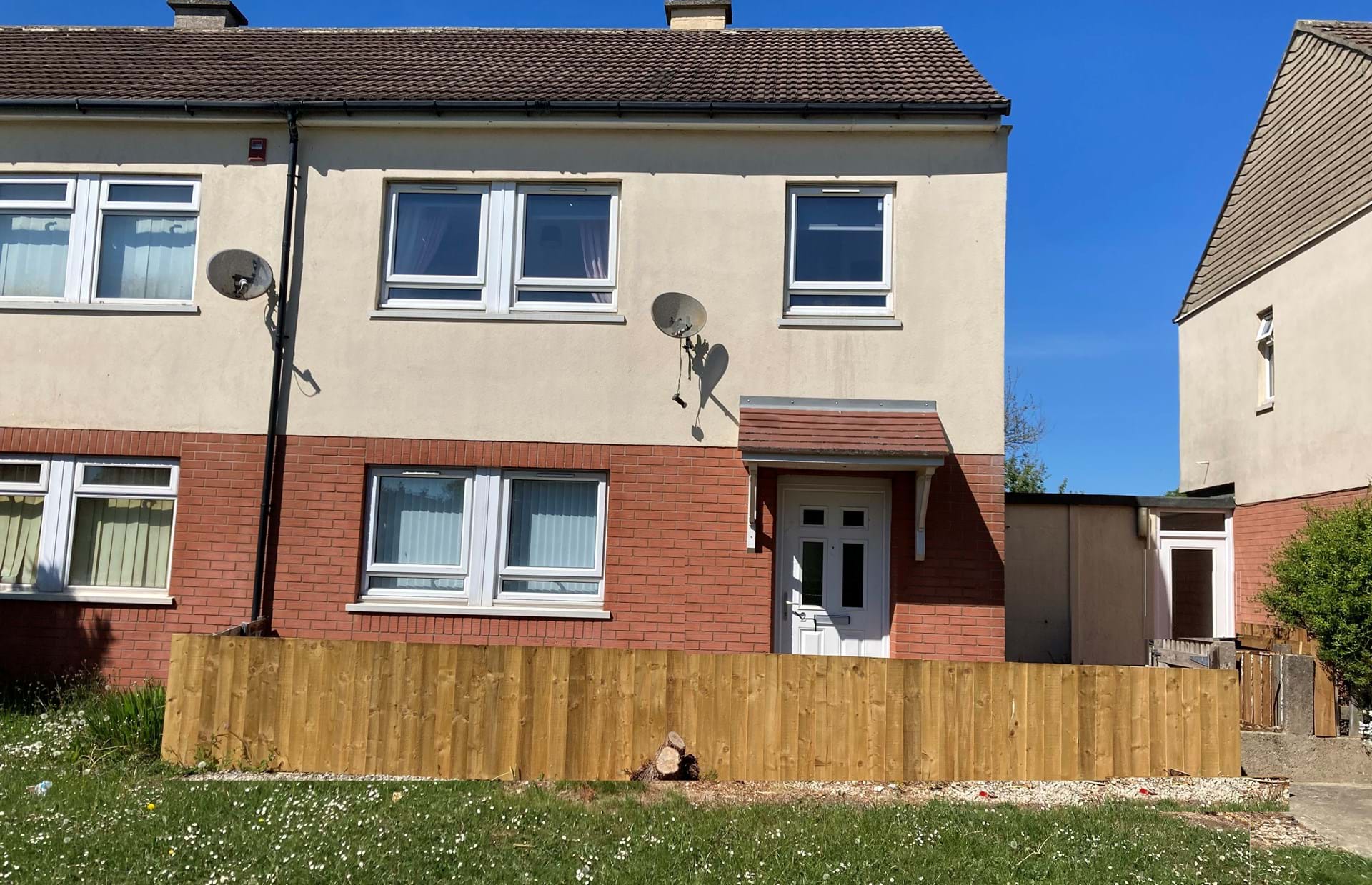 Front view, Baliol Green, Newton Aycliffe