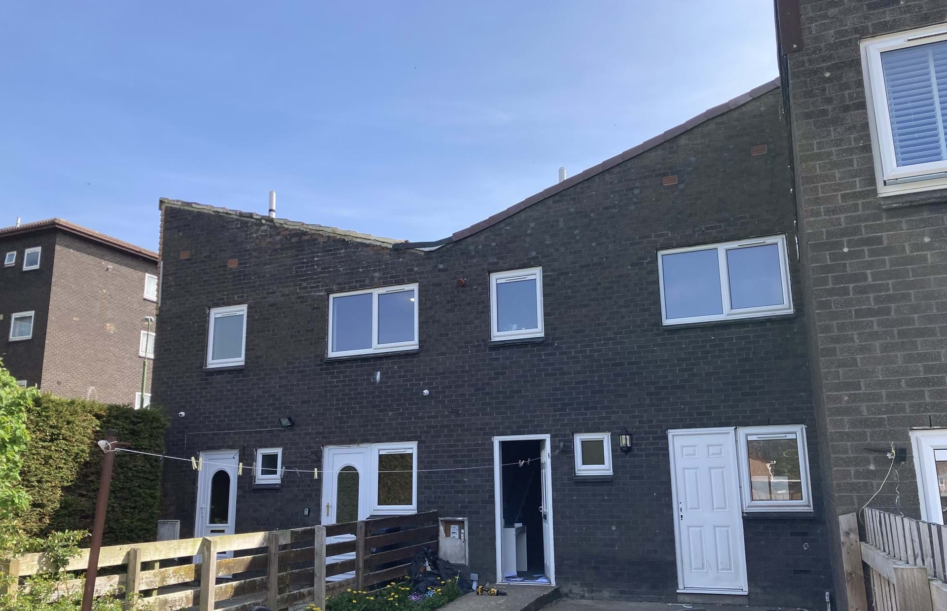 Front view, Scott Place, Newton Aycliffe