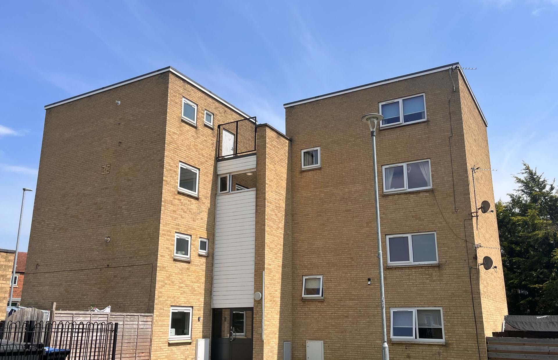 Front view. Aldfrid Place, Newton Aycliffe