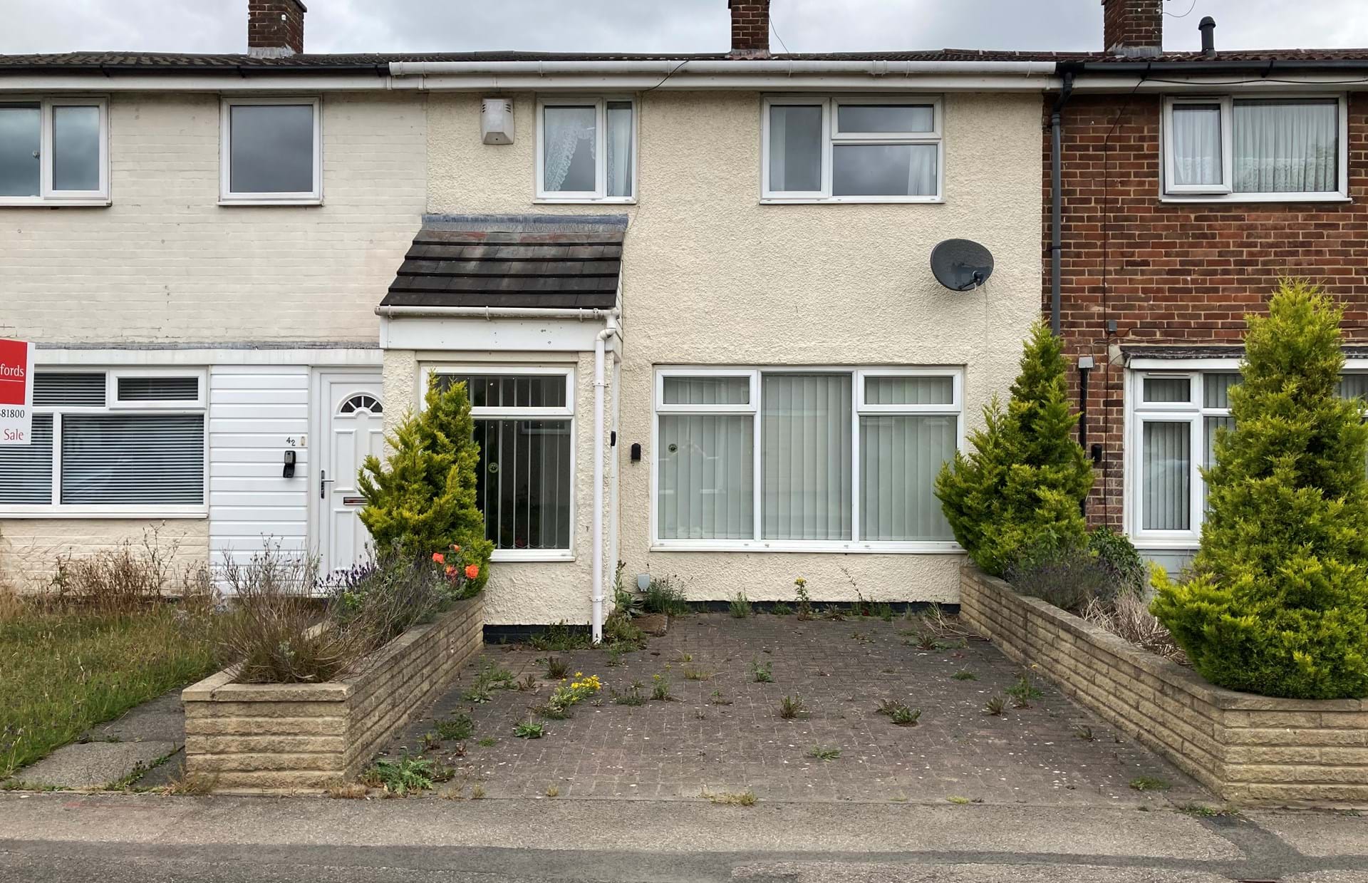 Front View , Washington Crescent , Newton Aycliffe
