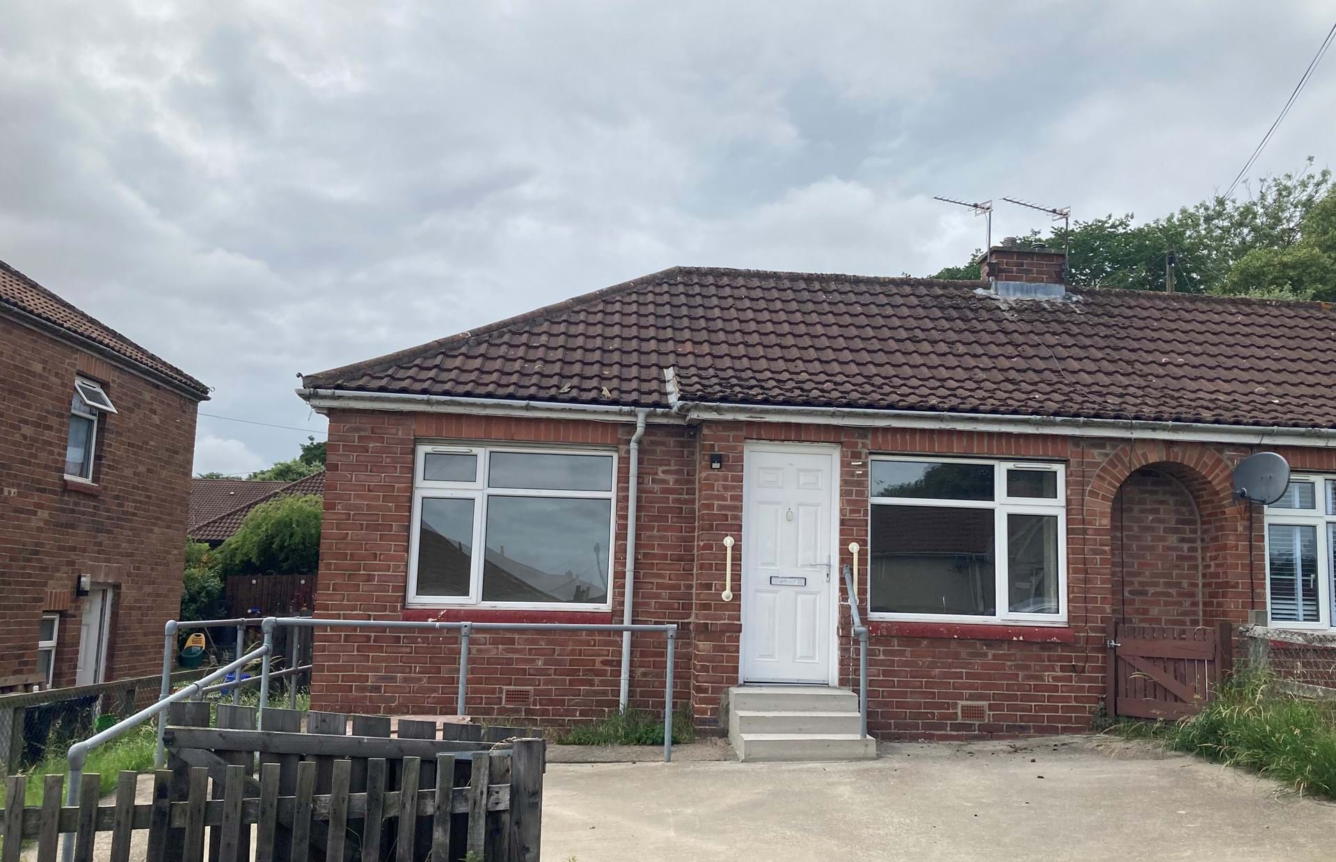 Front view, Lime Road, Ferryhill