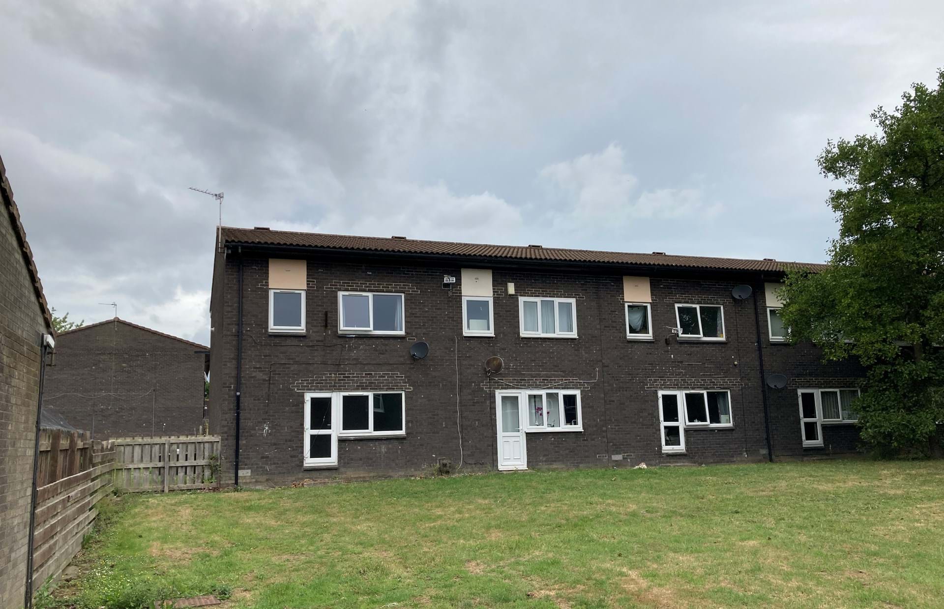 Rear View, Booth Walk, Newton Aycliffe