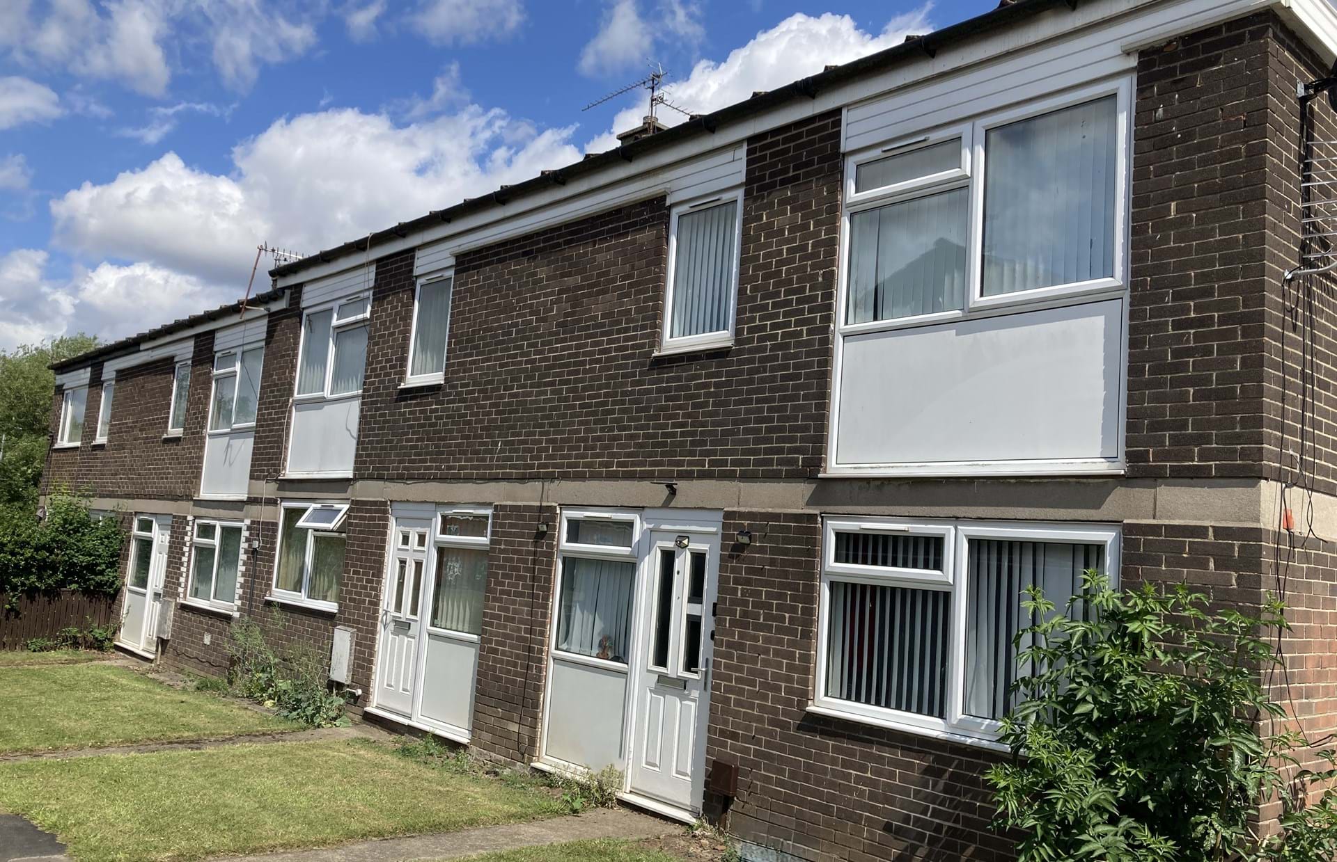 Front View, Linden Place, Newton Aycliffe
