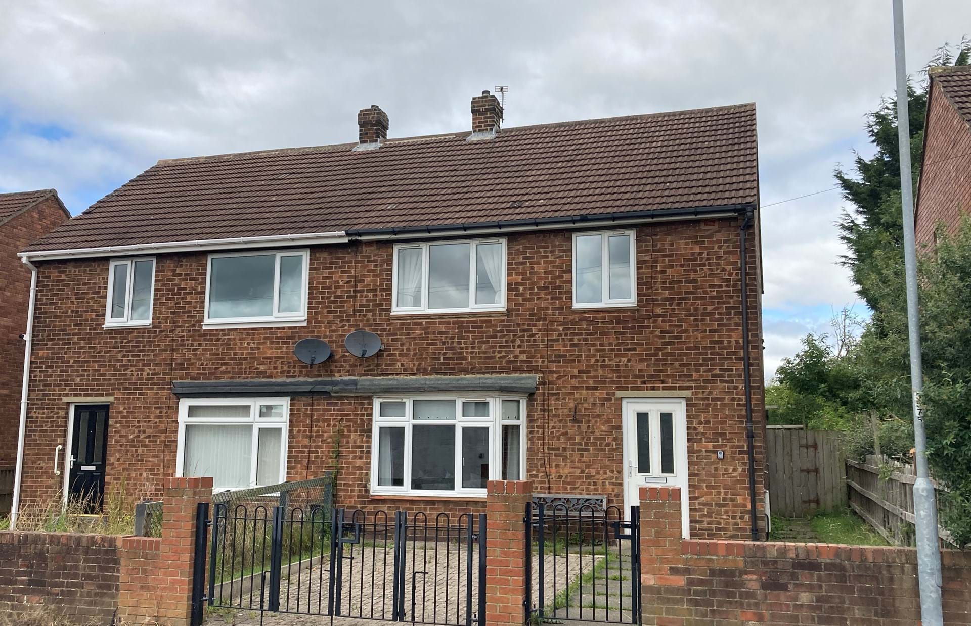 Front view, Holly Hill, Shildon
