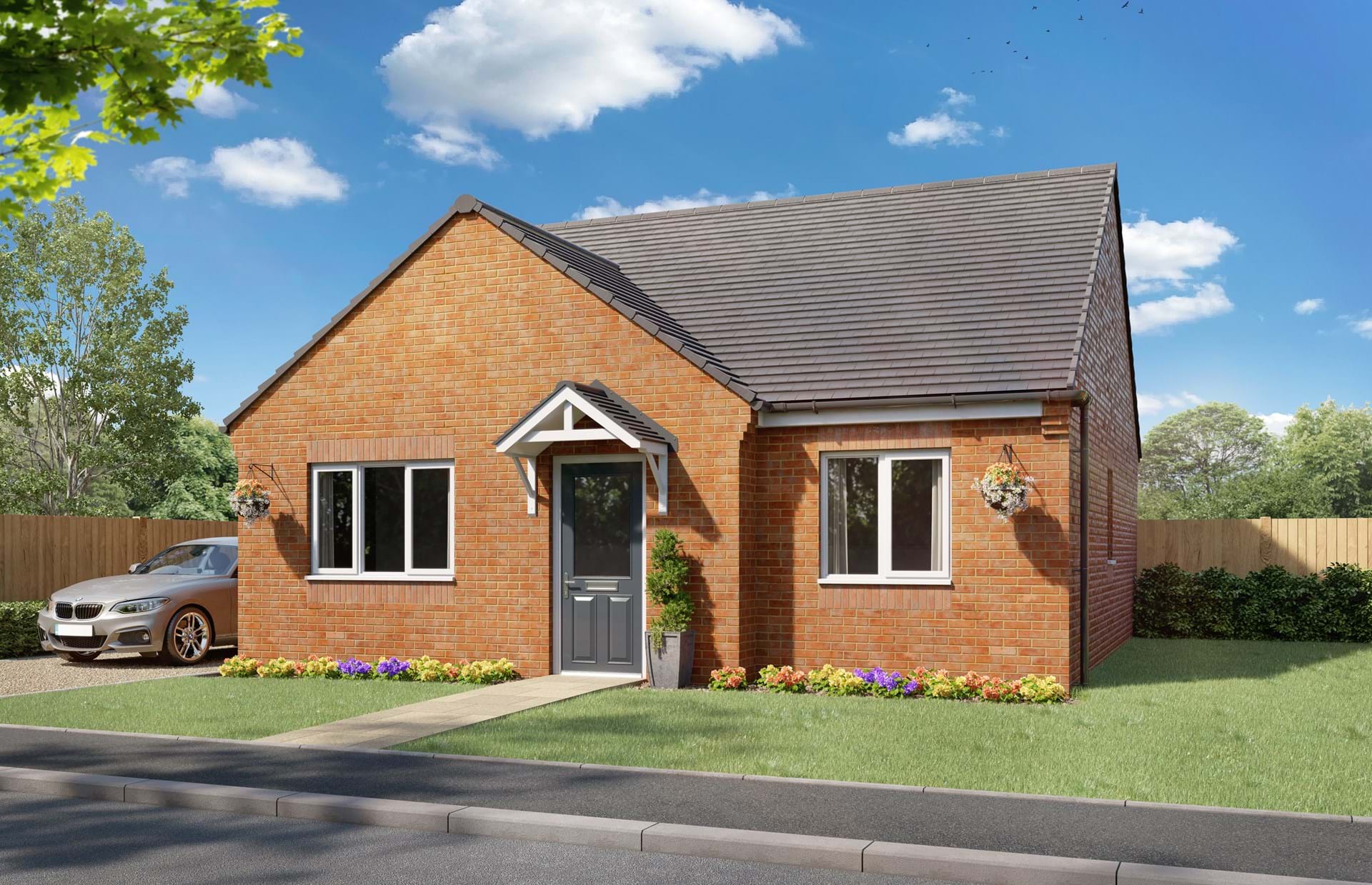 New All Saints development property CGI in Ferrryhill