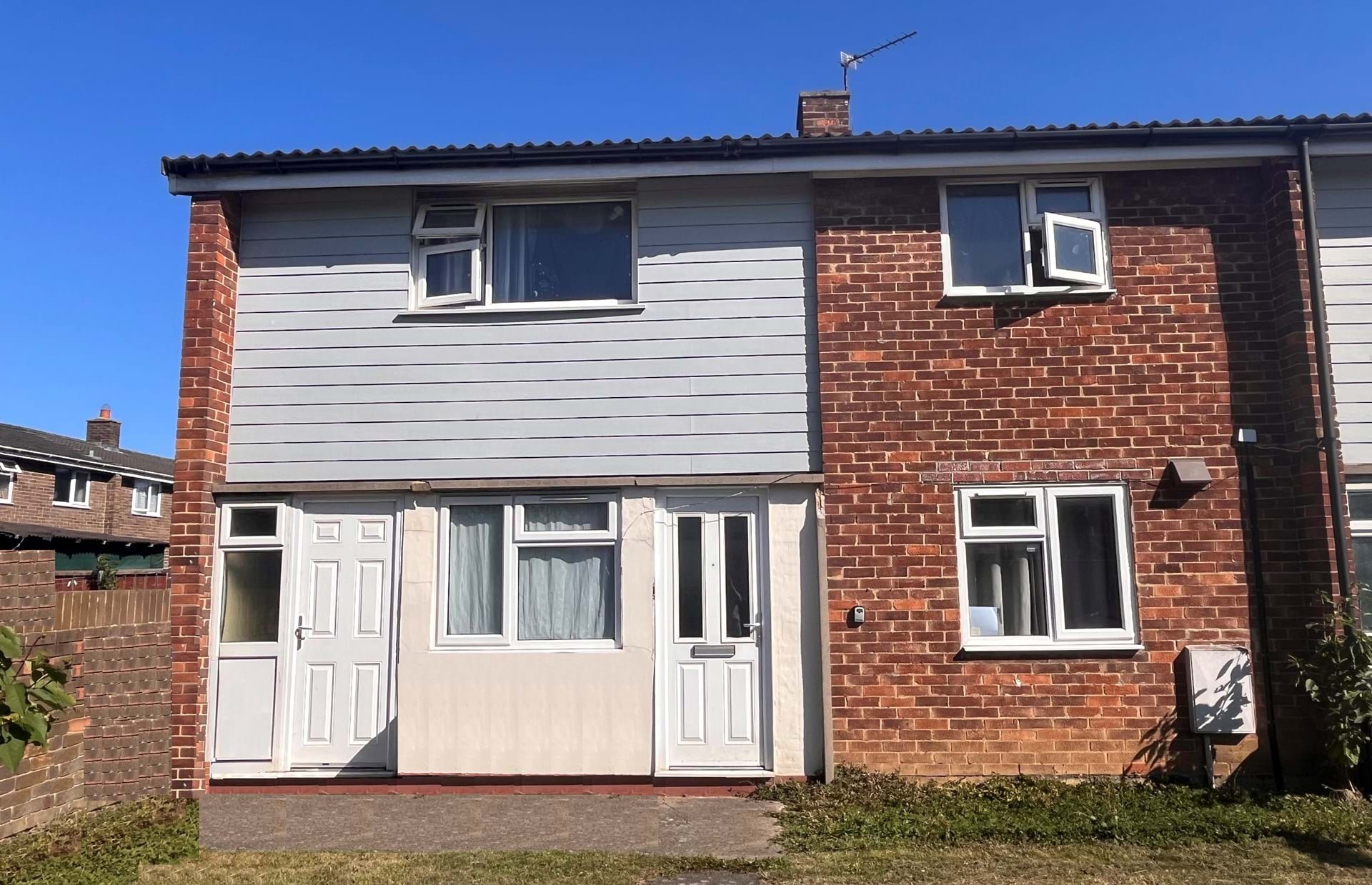 Front view. Jackson Place, Newton Aycliffe