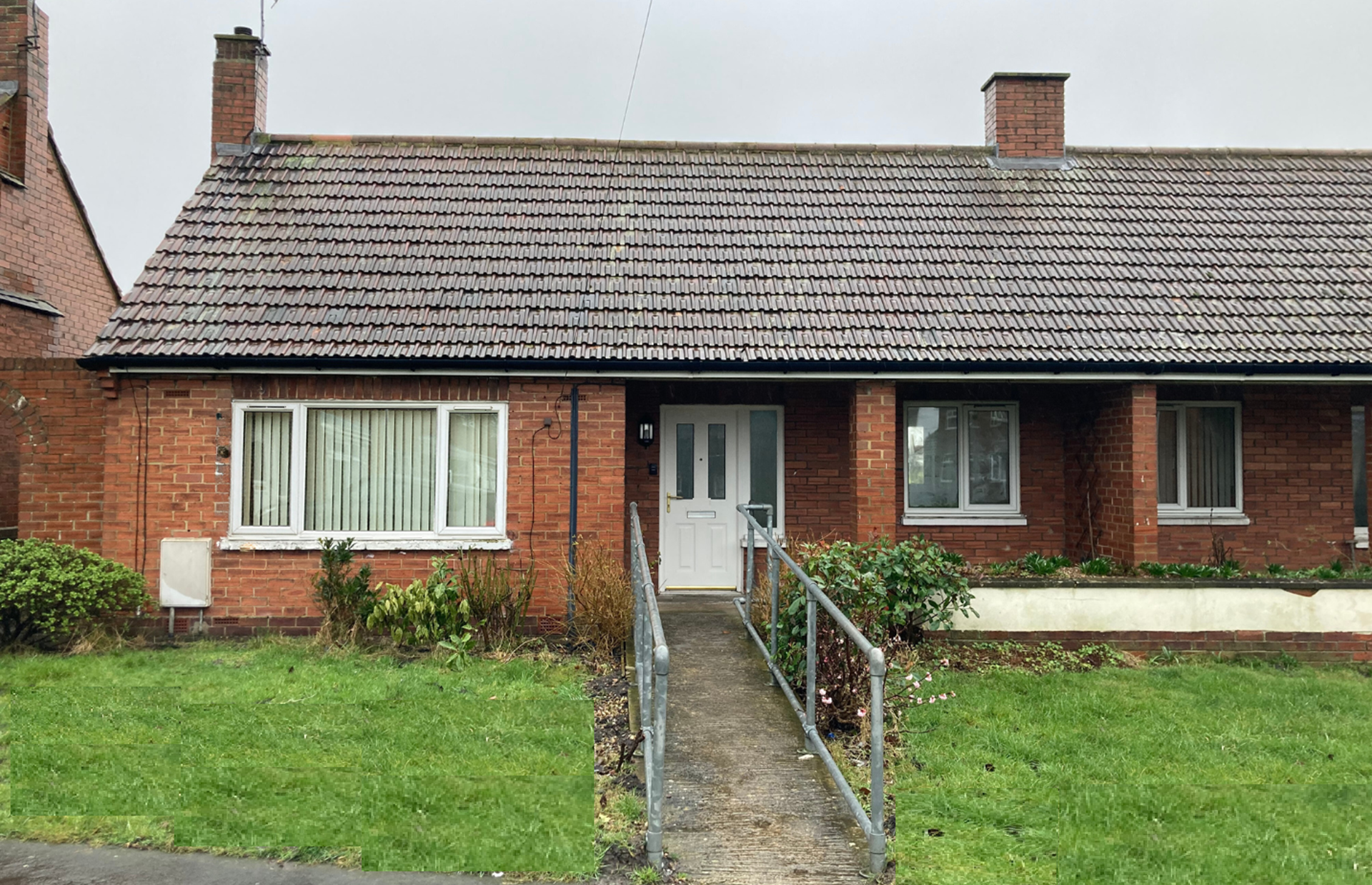 Front view, Park Road, Trimdon Colliery