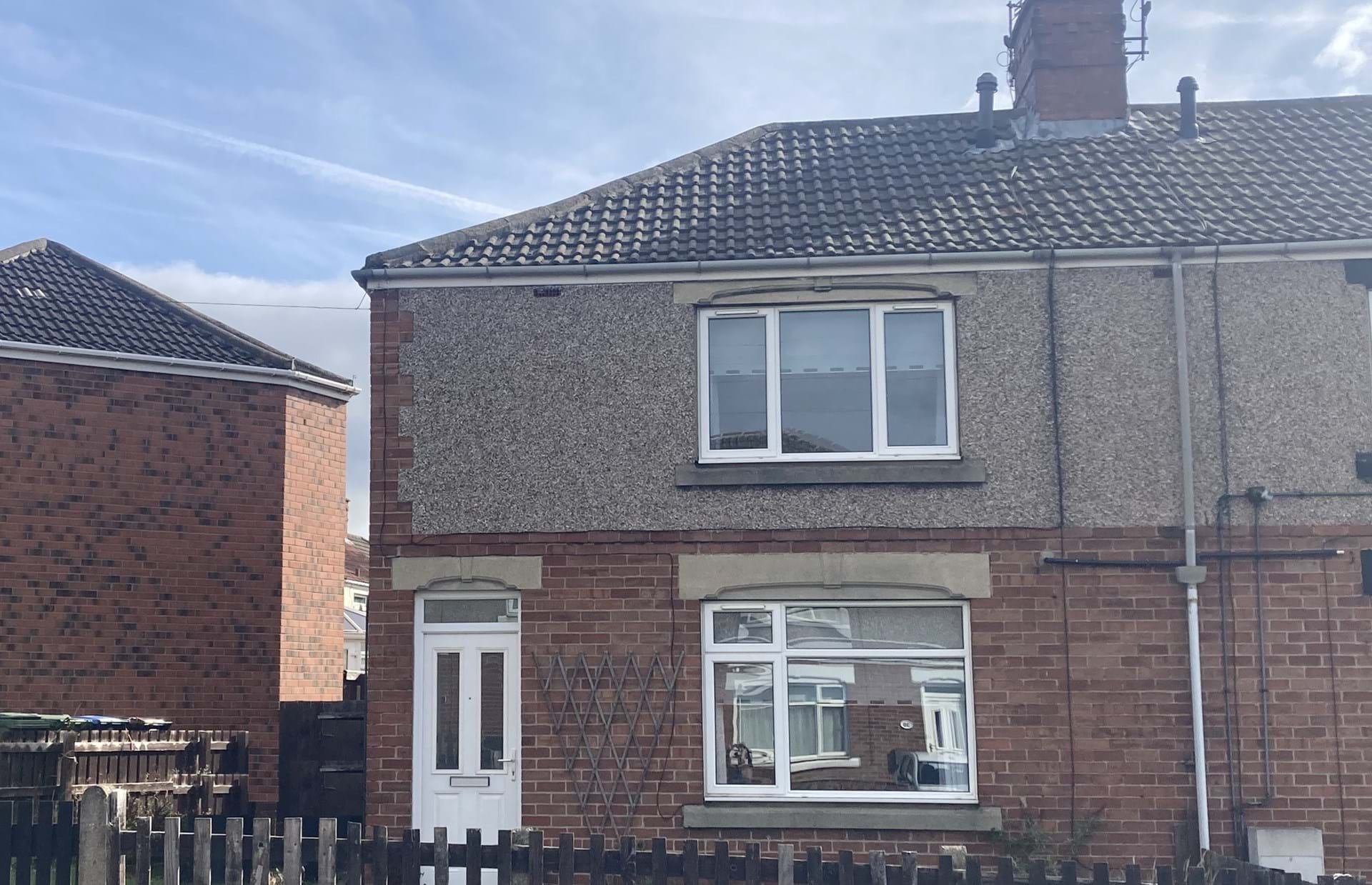 Front view. Lime Road, Ferryhill