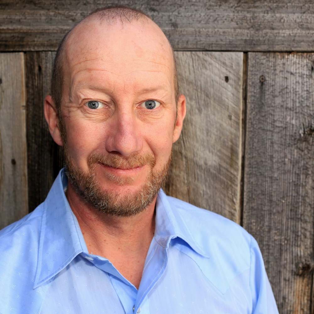 A man who was formerly homeless, who has been helped by Livin