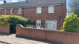 Front view, Maple Avenue, Shildon