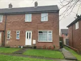 Front view, Larch Avenue, Shildon