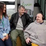 InsightXchange members chatting with Livin staff members