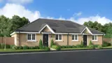 Juniper Close - front view CGI