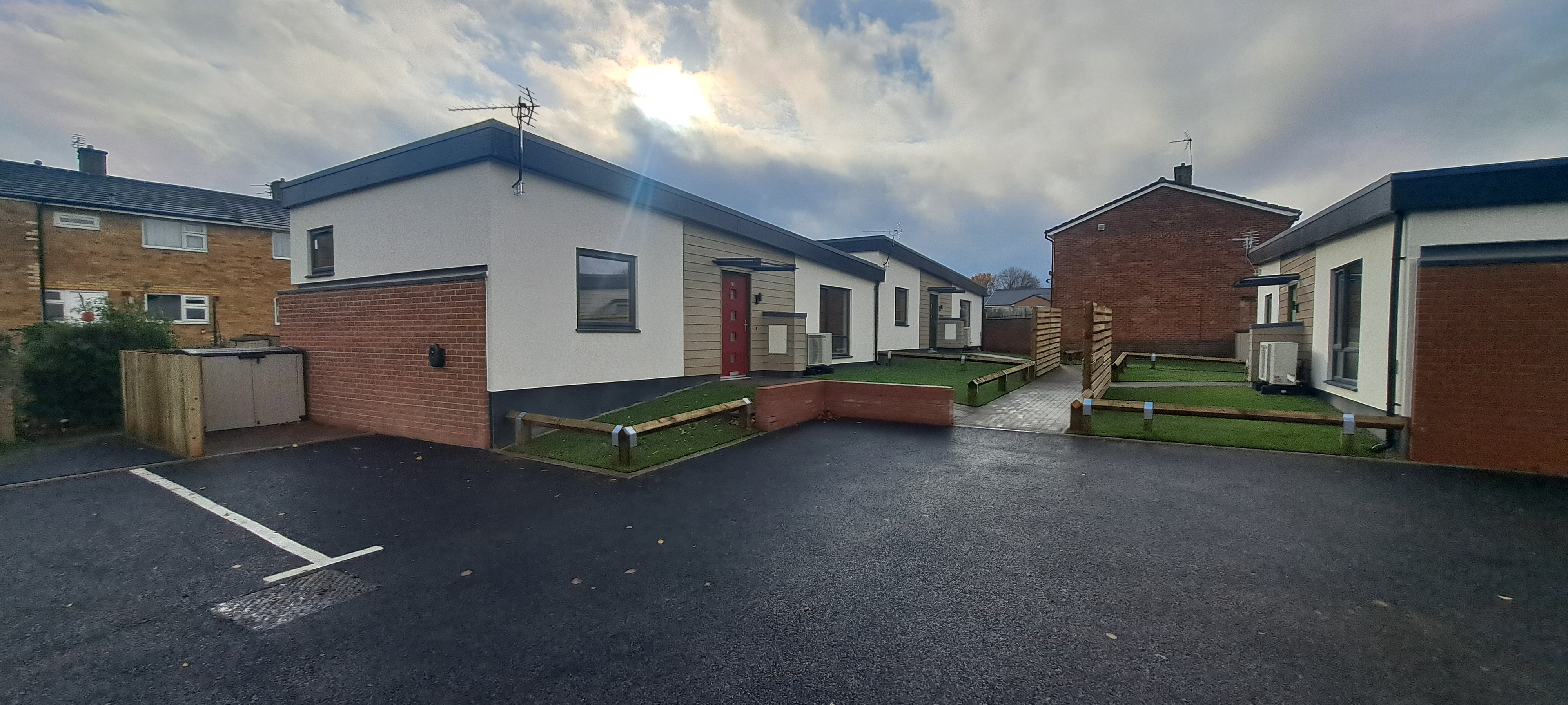 Bewick Crescent, Husk bungalows