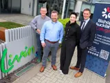 Pictured: Graham Darby (Director of Housing and Communities), Alan Boddy (Chief Executive), Anne-Marie Chiswell (Assistant Principal, BAC) and Shaun Hope (Chief Executive Officer, BAC)